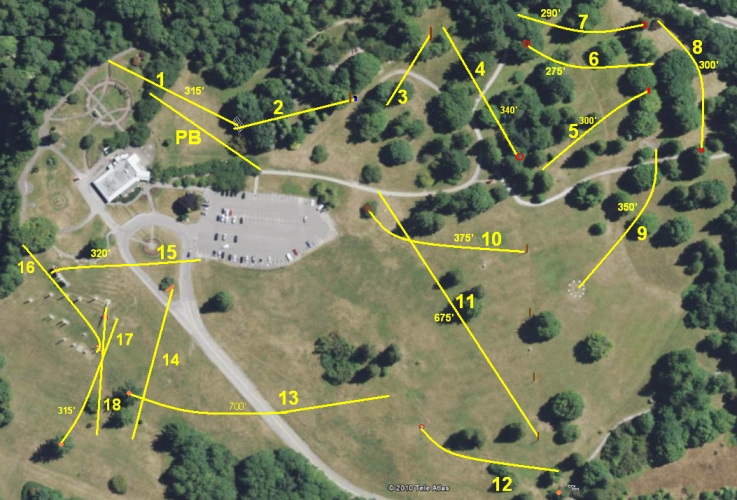 Robert Burnaby Disc Golf